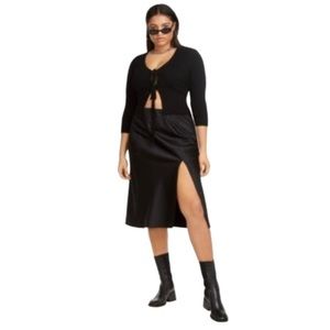 Danielle BERNSTEIN TIE FRONT CARDIGAN